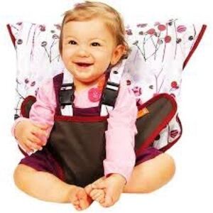 My Little Seat travel highchair chair cover, adjustable one size.